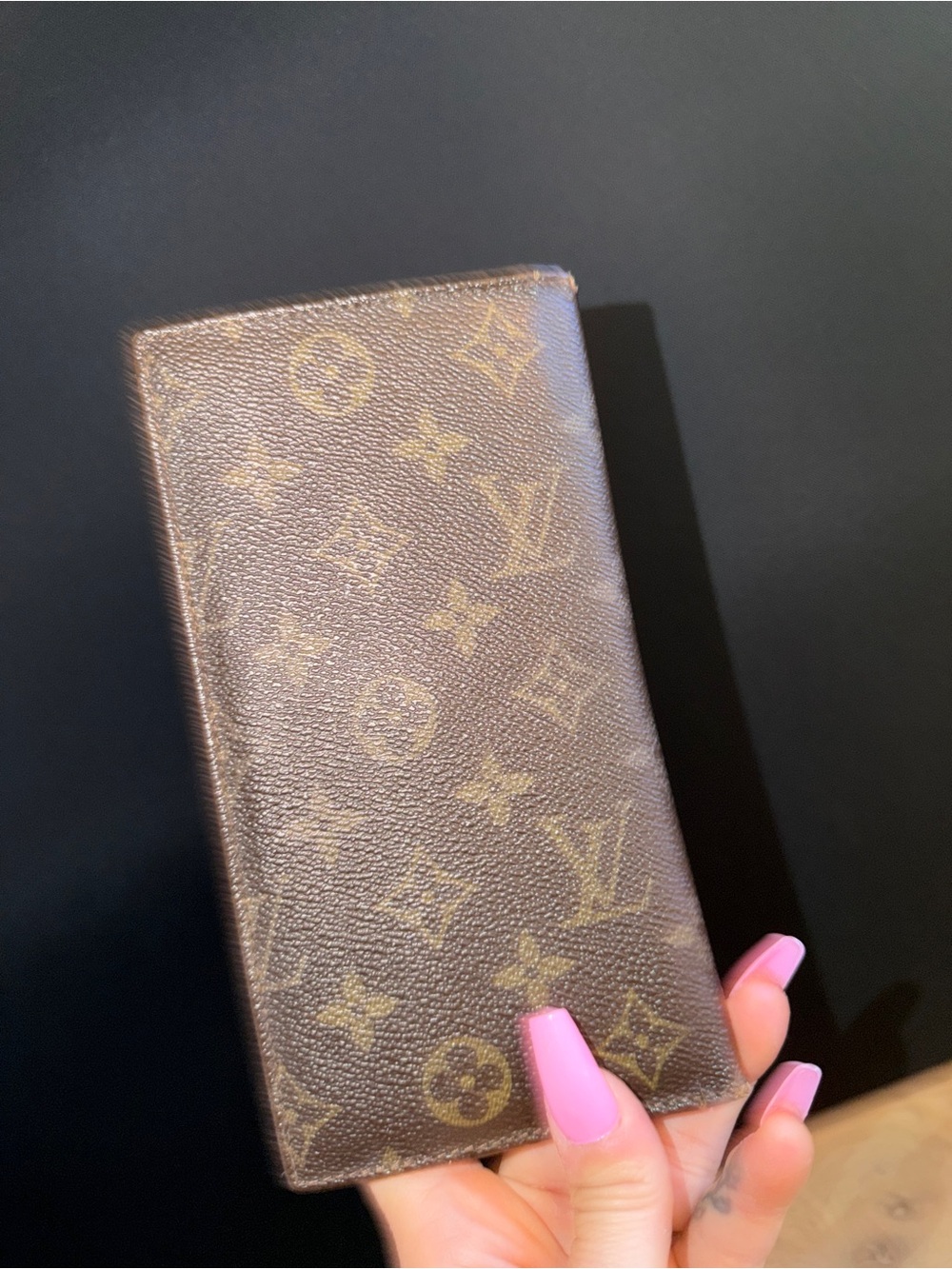 Louis Vuitton Brown Monogram Canvas wallet